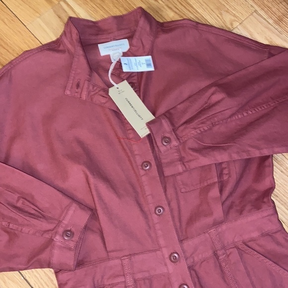 Current/Elliott The Meta Coverall in spiced wine, size 2 (M), NWT - Picture 2 of 13